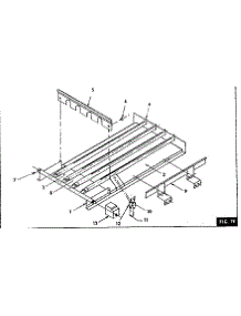 Burners And Manifold parts for Kenmore Furnace 735.767532 (735767532, 735 767532) from AppliancePartsPros.com