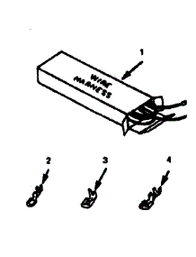 Wire Harnesses And Components parts for Kenmore Cooktop 911.4378690 (9114378690, 911 4378690) from AppliancePartsPros.com