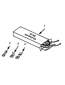Wire Harness And Components parts for Kenmore Cooktop 911.4398512 (9114398512, 911 4398512) from AppliancePartsPros.com