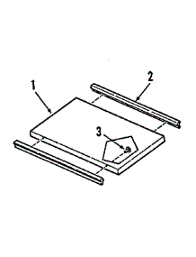 Optional Griddle / Grill Cover Module Kit 4998510 parts for Kenmore Cooktop 911.4398512 (9114398512, 911 4398512) from AppliancePartsPros.com