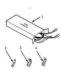 Wire Harnesses And Components parts for Kenmore Cooktop 911.4338611 (9114338611, 911 4338611) from AppliancePartsPros.com