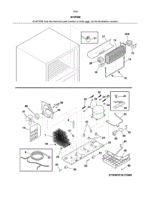 System parts for Kenmore Refrigerator 253.70409611 (25370409611, 253 70409611) from AppliancePartsPros.com