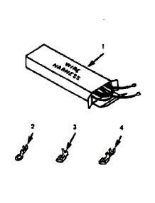 Wire Harnesses And Components parts for Kenmore Cooktop 911.4398590 (9114398590, 911 4398590) from AppliancePartsPros.com