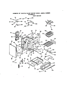 Body Section parts for Kenmore Cooktop 911.9378112 (9119378112, 911 9378112) from AppliancePartsPros.com