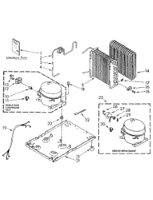 Unit parts for Kenmore Dehumidifier 106.850127 (106850127, 106 850127) from AppliancePartsPros.com
