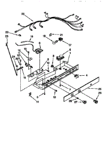Control parts for Kenmore Refrigerator 106.9555312 (1069555312, 106 9555312) from AppliancePartsPros.com