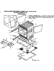 Furnace Body parts for Kenmore Furnace 867.761120 (867761120, 867 761120) from AppliancePartsPros.com