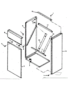 Optional Accessory Return Air Cabinet parts for Kenmore Furnace 867.762222 (867762222, 867 762222) from AppliancePartsPros.com