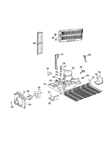 Unit Parts parts for Kenmore Refrigerator 363.9711513 (3639711513, 363 9711513) from AppliancePartsPros.com