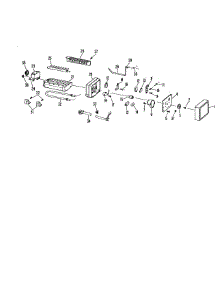Icemaker parts for Kenmore Refrigerator 363.9711711 (3639711711, 363 9711711) from AppliancePartsPros.com