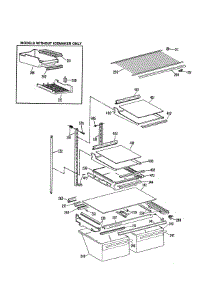 Shelf Parts parts for Kenmore Refrigerator 363.9711782 (3639711782, 363 9711782) from AppliancePartsPros.com