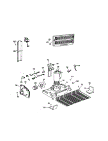 Unit Parts parts for Kenmore Refrigerator 363.9711516 (3639711516, 363 9711516) from AppliancePartsPros.com