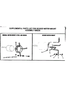 Motor Mount Assembly parts for Kenmore Furnace 867.587241 (867587241, 867 587241) from AppliancePartsPros.com