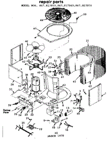 Unit Parts parts for Kenmore Heat Pump System 867.817950 (867817950, 867 817950) from AppliancePartsPros.com