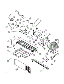 Machine Room parts for Kenmore Refrigerator 111.61212610 (11161212610, 111 61212610) from AppliancePartsPros.com