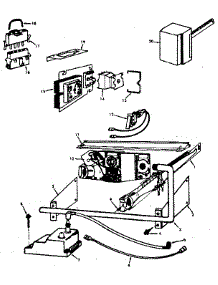 Burner And Controls parts for Kenmore Furnace 867.762750 (867762750, 867 762750) from AppliancePartsPros.com