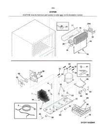 System parts for Kenmore Refrigerator 253.70504611 (25370504611, 253 70504611) from AppliancePartsPros.com