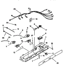 Control parts for Kenmore Refrigerator 106.9500720 (1069500720, 106 9500720) from AppliancePartsPros.com