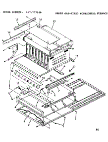 Heat Exchanger parts for Kenmore Furnace 867.777840 (867777840, 867 777840) from AppliancePartsPros.com