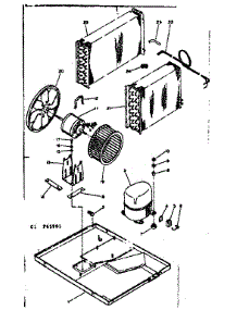 Refrigeration System & Air Handling Parts parts for Kenmore Heat Pump System 253.65901 (25365901, 253 65901) from AppliancePartsPros.com