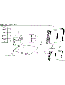 Unit Parts parts for Kenmore Heat Pump System 253.7741453 (2537741453, 253 7741453) from AppliancePartsPros.com