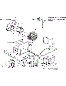 Electrical System & Air Handling Parts parts for Kenmore Heat Pump System 253.7741453 (2537741453, 253 7741453) from AppliancePartsPros.com