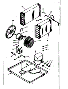 Refrigeration System & Handling Parts parts for Kenmore Heat Pump System 253.66900 (25366900, 253 66900) from AppliancePartsPros.com