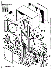 Unit Parts parts for Kenmore Heat Pump System 769.811711 (769811711, 769 811711) from AppliancePartsPros.com