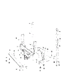 Frame Details parts for Kenmore Dishwasher 287.71790 (28771790, 287 71790) from AppliancePartsPros.com
