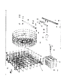Rack Assemblies parts for Kenmore Dishwasher 287.71790 (28771790, 287 71790) from AppliancePartsPros.com