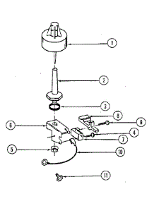 Tub Liner - Float Assembly parts for Kenmore Dishwasher 195.95 / 1988 (19595 / 1988, 195 95 / 1988) from AppliancePartsPros.com