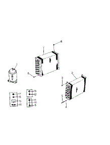 Unit Parts parts for Kenmore Heat Pump System 253.8753080 (2538753080, 253 8753080) from AppliancePartsPros.com