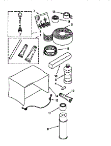 Optional parts for Kenmore Heat Pump System 106.35712591 (10635712591, 106 35712591) from AppliancePartsPros.com