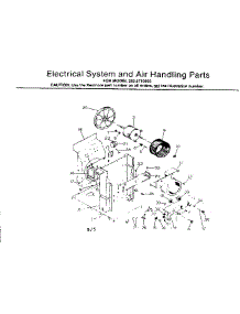 Electrical System And Air Handling Parts parts for Kenmore Heat Pump System 253.8710666 (2538710666, 253 8710666) from AppliancePartsPros.com