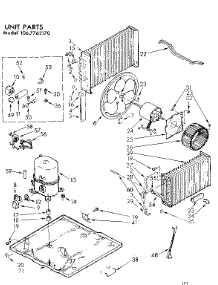 Unit Parts parts for Kenmore Heat Pump System 106.7762170 (1067762170, 106 7762170) from AppliancePartsPros.com