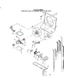 Fan And Wiring parts for Kenmore Furnace 867.736435 (867736435, 867 736435) from AppliancePartsPros.com