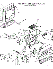 Air Flow And Control Parts parts for Kenmore Heat Pump System 106.7781890 (1067781890, 106 7781890) from AppliancePartsPros.com