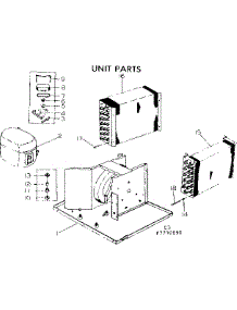 Unit Parts parts for Kenmore Heat Pump System 253.7790890 (2537790890, 253 7790890) from AppliancePartsPros.com