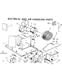 Electrical And Air Handling Parts parts for Kenmore Heat Pump System 253.7790890 (2537790890, 253 7790890) from AppliancePartsPros.com
