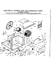 Electrical System & Air Handling Parts parts for Kenmore Heat Pump System 253.7796091 (2537796091, 253 7796091) from AppliancePartsPros.com
