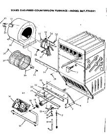 Functional Replacement Parts parts for Kenmore Furnace 867.774331 (867774331, 867 774331) from AppliancePartsPros.com