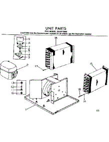 Unit Parts parts for Kenmore Heat Pump System 253.8710892 (2538710892, 253 8710892) from AppliancePartsPros.com