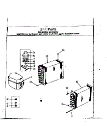 Unit Parts parts for Kenmore Heat Pump System 253.7796112 (2537796112, 253 7796112) from AppliancePartsPros.com