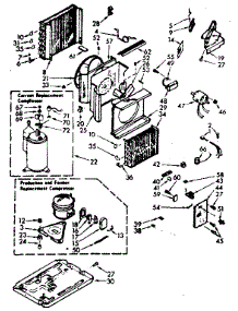 Unit Parts parts for Kenmore Heat Pump System 106.70132 (10670132, 106 70132) from AppliancePartsPros.com