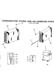 Refrigeration System And Air Handling Parts parts for Kenmore Heat Pump System 253.7782460 (2537782460, 253 7782460) from AppliancePartsPros.com