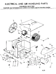 Electrical And Air Handling Parts parts for Kenmore Heat Pump System 253.8710993 (2538710993, 253 8710993) from AppliancePartsPros.com