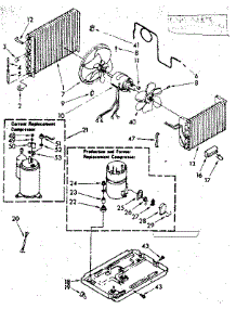 Unit Parts parts for Kenmore Heat Pump System 106.7770750 (1067770750, 106 7770750) from AppliancePartsPros.com