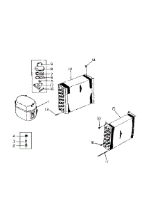 Unit Parts parts for Kenmore Heat Pump System 253.8753110 (2538753110, 253 8753110) from AppliancePartsPros.com