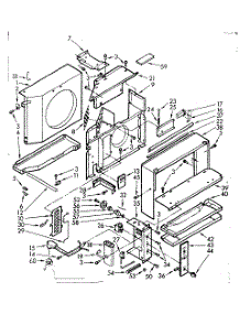 Air Flow Parts parts for Kenmore Heat Pump System 106.70225 (10670225, 106 70225) from AppliancePartsPros.com
