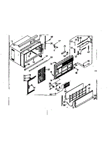 Cabinet Parts parts for Kenmore Heat Pump System 106.68150 (10668150, 106 68150) from AppliancePartsPros.com